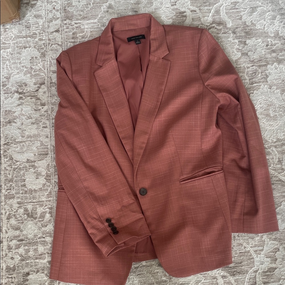Ann Taylor Women's Terracotta Blazer